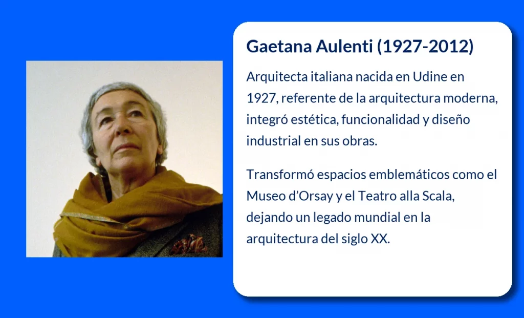 Gaetana Aulenti (1927-2012): La arquitecta que dejó una huella imborrable en el diseño y la modernidad