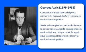 Georges Auric (1899-1983). El compositor innovador del Grupo de los Seis y pionero de la música cinematográfica