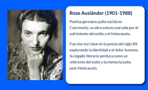 Rose Ausländer (1901-1988). La voz poética de la memoria judía del siglo XX