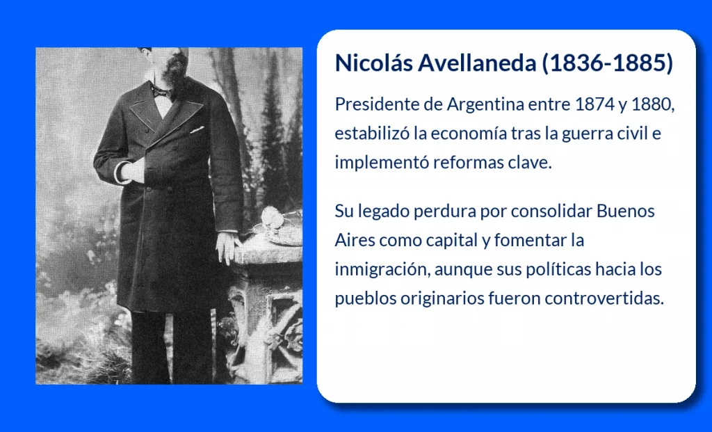 Nicolás Avellaneda (1836-1885). El presidente que impulsó la economía argentina