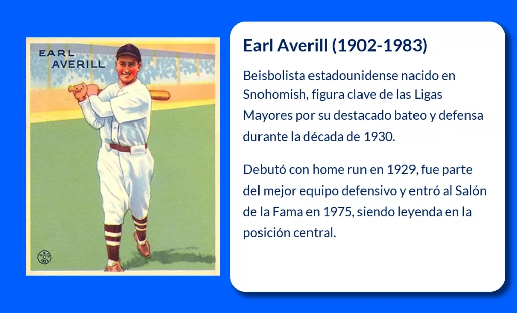 Earl Averill (1902-1983): La leyenda del béisbol que marcó los años treinta con su poderoso bateo