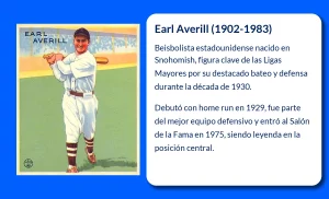 Earl Averill (1902-1983): La leyenda del béisbol que marcó los años treinta con su poderoso bateo