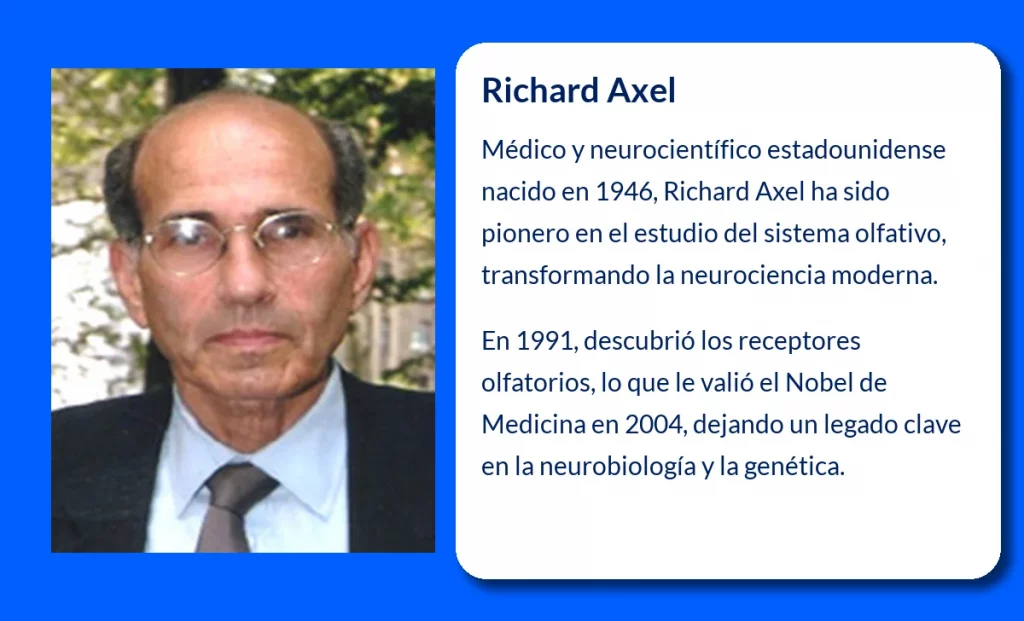Richard Axel (1946-VVVV). El pionero del olfato que revolucionó la neurociencia
