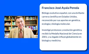 Francisco José Ayala Pereda (1934-VVVV). El biólogo español que revolucionó la evolución molecular