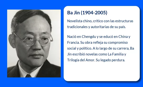 Ba Jin (1904-2005). El novelista chino que desafió al sistema con su pluma