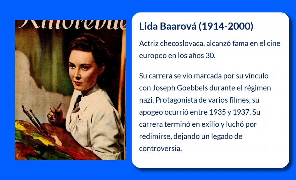 Lida Baarová (1914-2000). La actriz que deslumbró en el Tercer Reich y pagó un alto precio por su fama