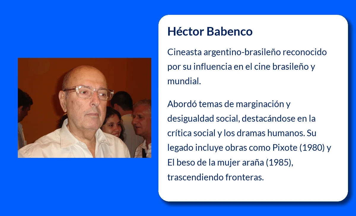Héctor Babenco (1946-VVVV). El cineasta que marcó un antes y un después en el cine brasileño