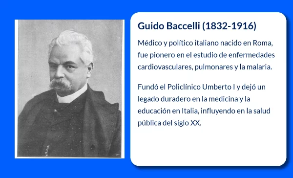 Guido Baccelli (1832-1916): El médico italiano que dejó una huella en la medicina y la política