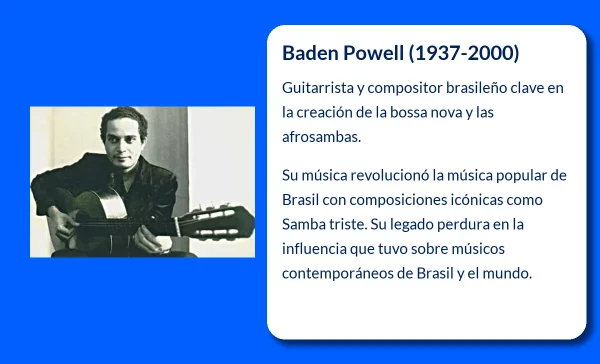 Baden Powell (1937-2000). El virtuoso de la guitarra que revolucionó la música brasileña