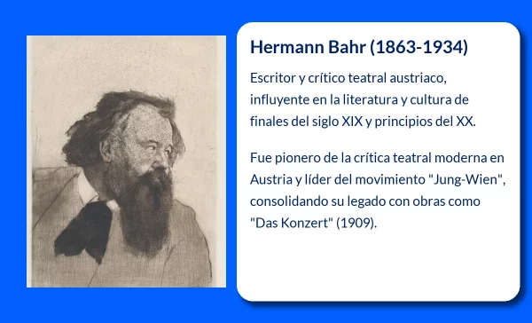 Hermann Bahr (1863-1934). El polifacético escritor austríaco que transformó la crítica teatral en Europa