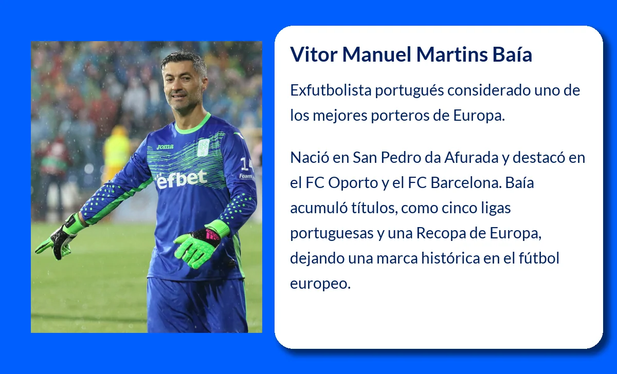 Vitor Manuel Martins Baía (1969-VVVV). El legendario guardameta portugués que marcó una era en Europa