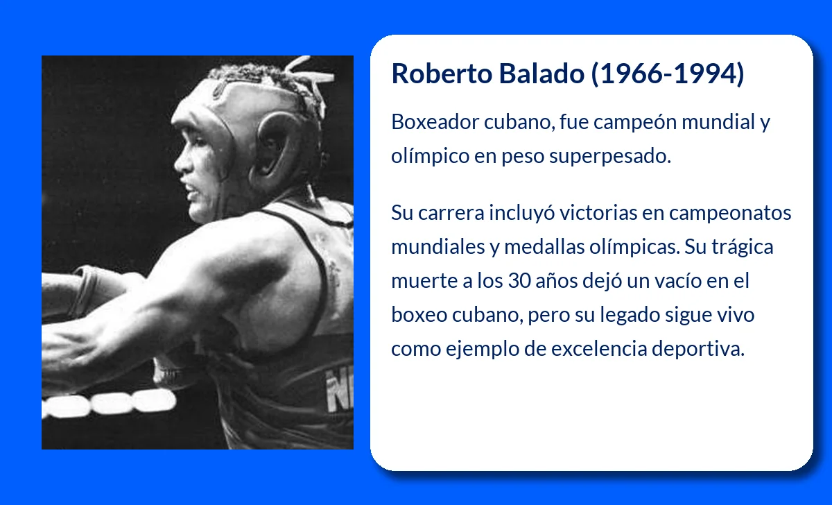 Roberto Balado (1966-1994): El campeón cubano que marcó la historia del boxeo amateur