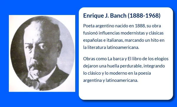 Enrique J. Banch (1888-1968): El Poeta Modernista que Fusionó Clásicos Españoles e Italianos