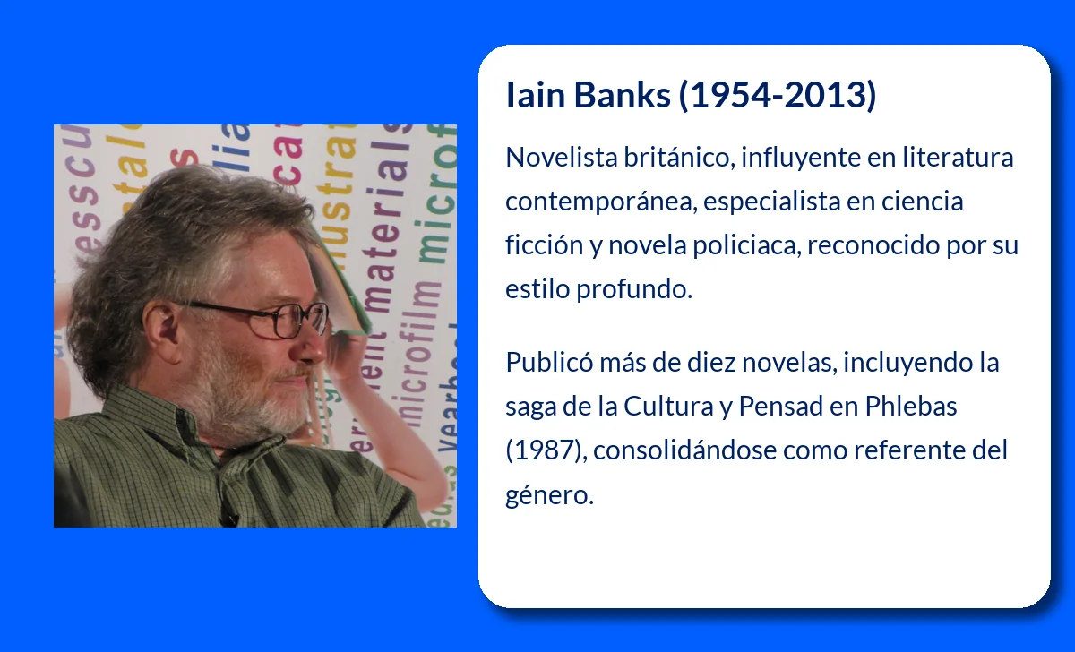 Iain Banks (1954-2013): El legado literario del autor de ciencia ficción y más allá