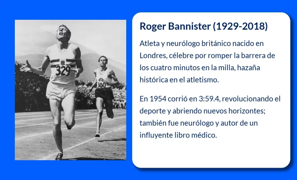 Roger Bannister (1929-2018): El hombre que rompió la barrera de los cuatro minutos en la milla