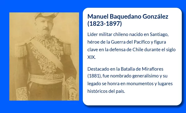 Manuel Baquedano González (1823-1897): Un Héroe Militar de Chile