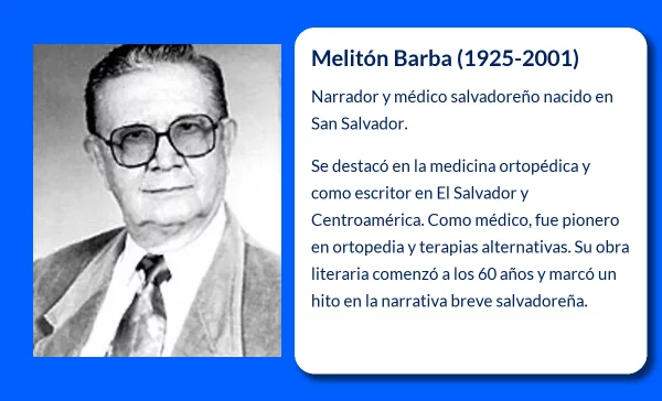 Melitón Barba (1925-2001): El narrador y médico salvadoreño que trascendió fronteras