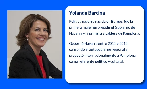 Yolanda Barcina (1960-VVVV): La primera mujer en presidir el Gobierno de Navarra