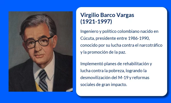 Virgilio Barco Vargas (1921-1997). El presidente que enfrentó al narcotráfico y promovió el cambio social en Colombia