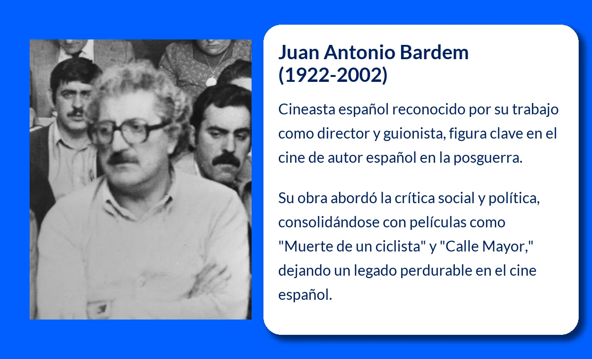 Juan Antonio Bardem (1922-2002): El cineasta que marcó un antes y un después en el cine español