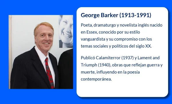 George Barker (1913-1991): Poeta