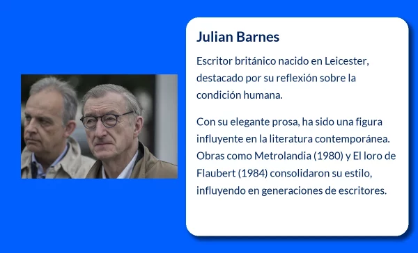 Julian Barnes (1946-VVVV). El ingenioso cronista de la condición humana desde las letras británicas