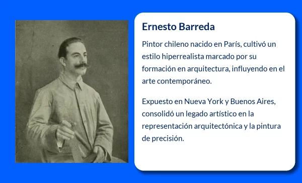 Ernesto Barreda (1927-VVVV): El pintor chileno que trascendió el hiperrealismo