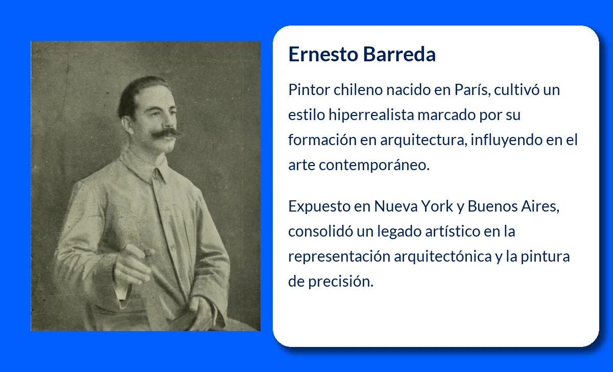 Ernesto Barreda (1927-VVVV): El pintor chileno que trascendió el hiperrealismo