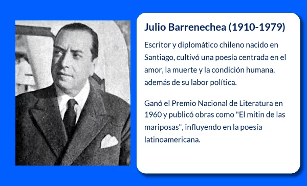 Julio Barrenechea (1910-1979). El escritor chileno que conquistó la poesía y la diplomacia