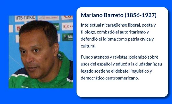 Mariano Barreto (1856-1927). El luchador cultural que defendió la lengua y la moral civil en Nicaragua