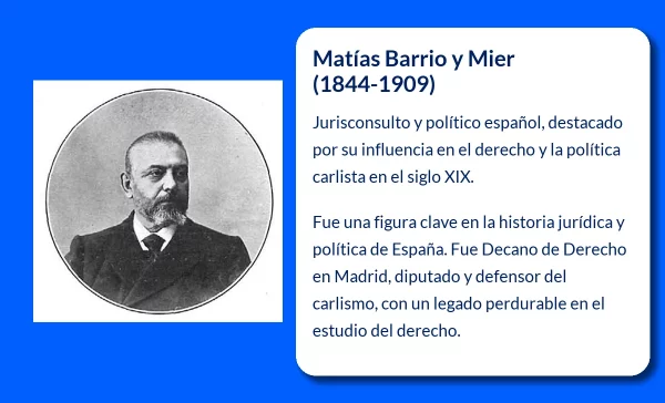 Matías Barrio y Mier (1844-1909): Un Jurisconsulto y Político Clave en la Historia de España