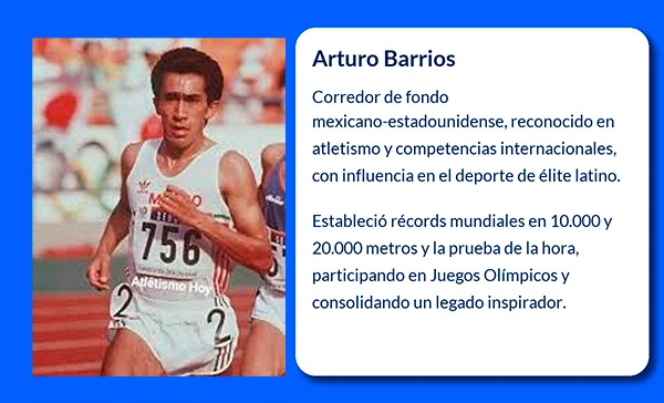 Arturo Barrios (1963-VVVV): El corredor de fondo estadounidense de origen mexicano que dejó huella en el atletismo mundial