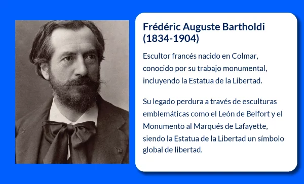 Frédéric Auguste Bartholdi (1834-1904): El escultor monumental que iluminó al mundo