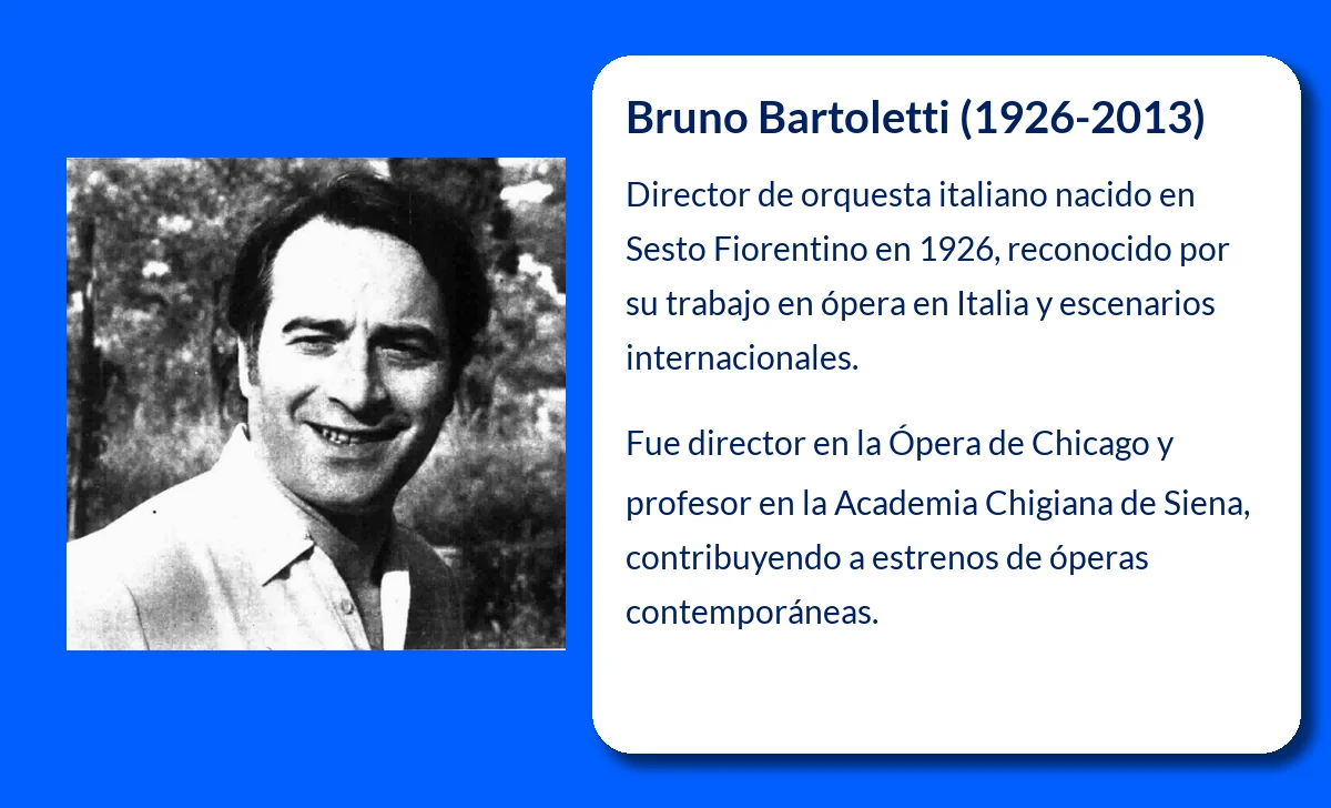 Bruno Bartoletti (1926-2013). El director de orquesta que marcó la historia de la ópera