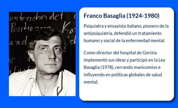 Franco Basaglia (1924-1980). El pionero de la antipsiquiatría que transformó el tratamiento de las enfermedades mentales
