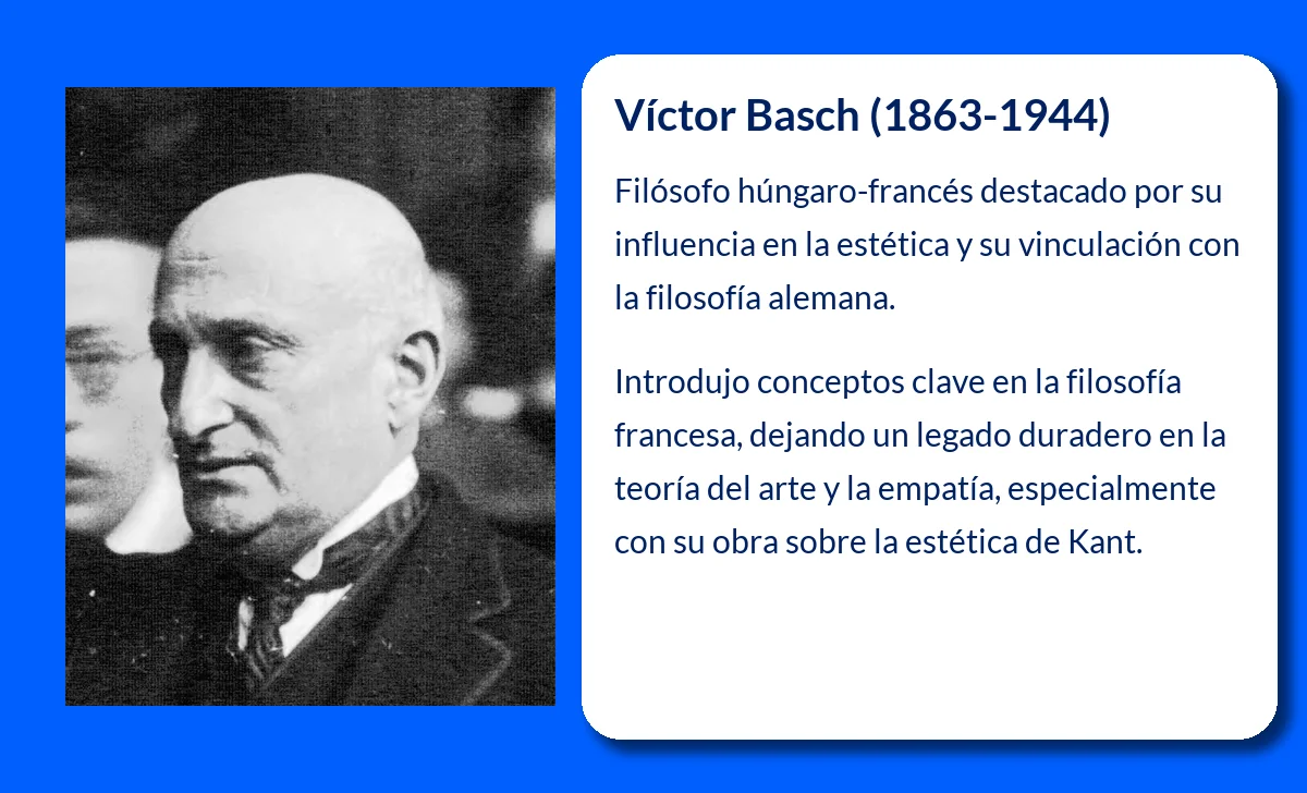 Víctor Basch (1863-1944). El filósofo que introdujo la estética kantiana en la filosofía francesa