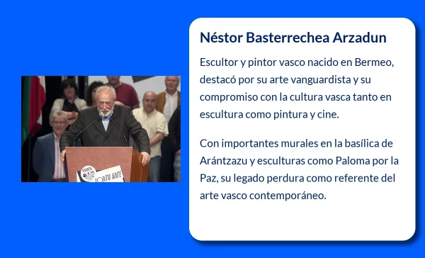 Néstor Basterrechea Arzadun (1924-VVVV). El escultor y pintor vasco que dejó una huella perdurable en el arte contemporáneo