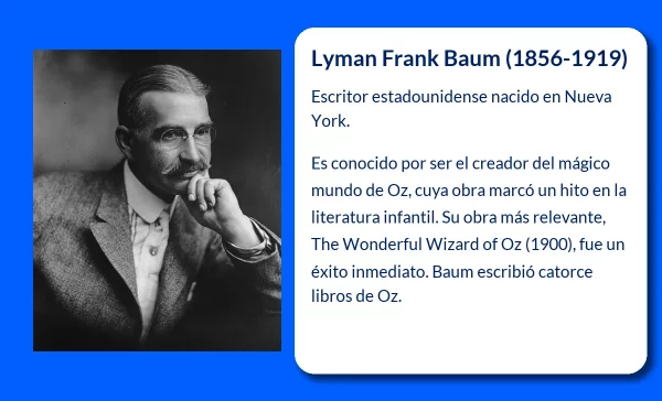 Lyman Frank Baum (1856-1919): El creador del maravilloso mundo de Oz