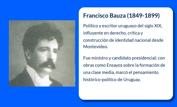 Francisco Bauza (1849-1899): El político y escritor uruguayo que dejó huella en la historia del país