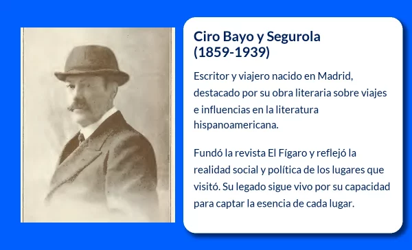 Ciro Bayo y Segurola (1859-1939): Un Viajero Inmortal y Novelista del Mundo Hispano