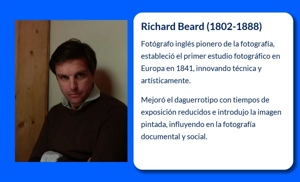 Richard Beard (1802-1888). El pionero inglés de la fotografía que revolucionó el arte visual