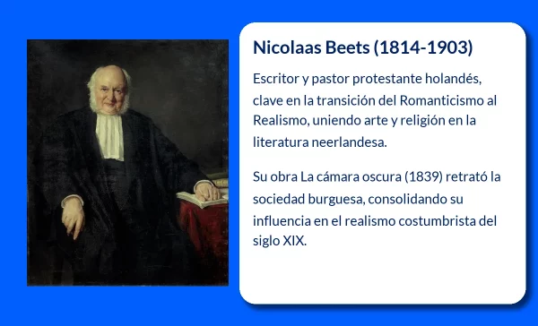 Nicolaas Beets (1814-1903). El pastor literario que dio vida al realismo romántico holandés