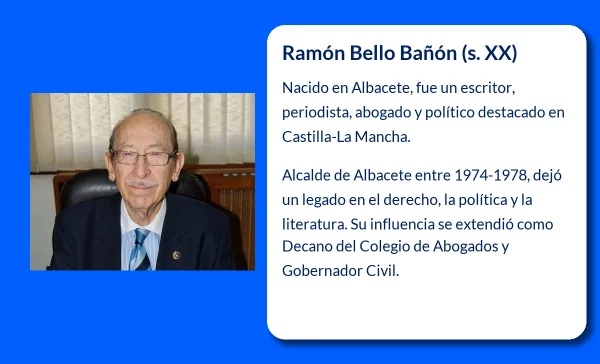 Ramón Bello Bañón (s. XX). Un hombre de múltiples facetas en la historia de Albacete