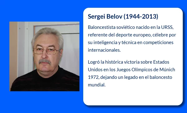Sergei Belov (1944-2013): El baloncestista ruso que desafió a los gigantes del baloncesto mundial