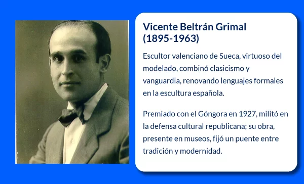 Vicente Beltrán Grimal (1895-1963): Escultor español de renombre con un legado clásico y vanguardista