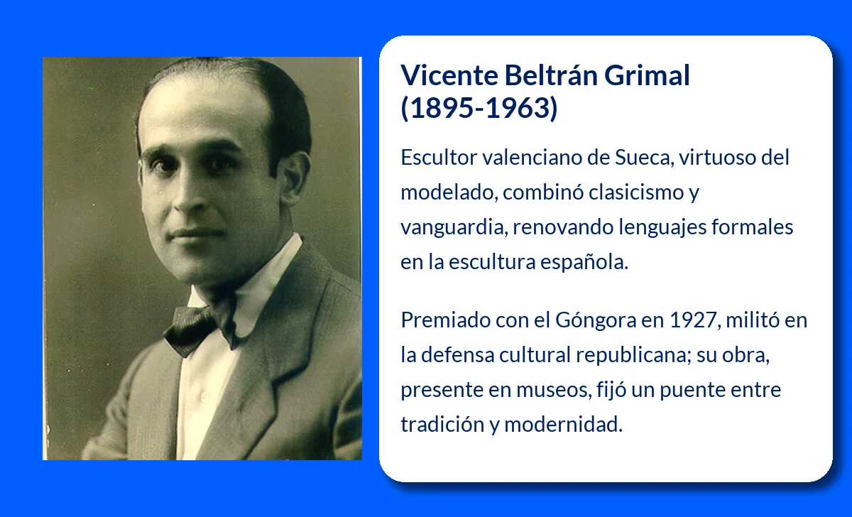 Vicente Beltrán Grimal (1895-1963): Escultor español de renombre con un legado clásico y vanguardista