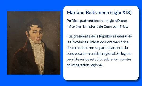 Mariano Beltranena (siglo XIX): El presidente que dejó su huella en la República Federal de las Provincias Unidas de Centroamérica