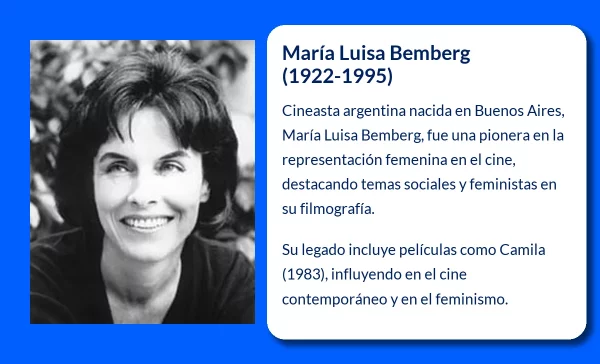 María Luisa Bemberg (1922-1995). La directora de cine argentina que reivindicó la figura femenina en la pantalla