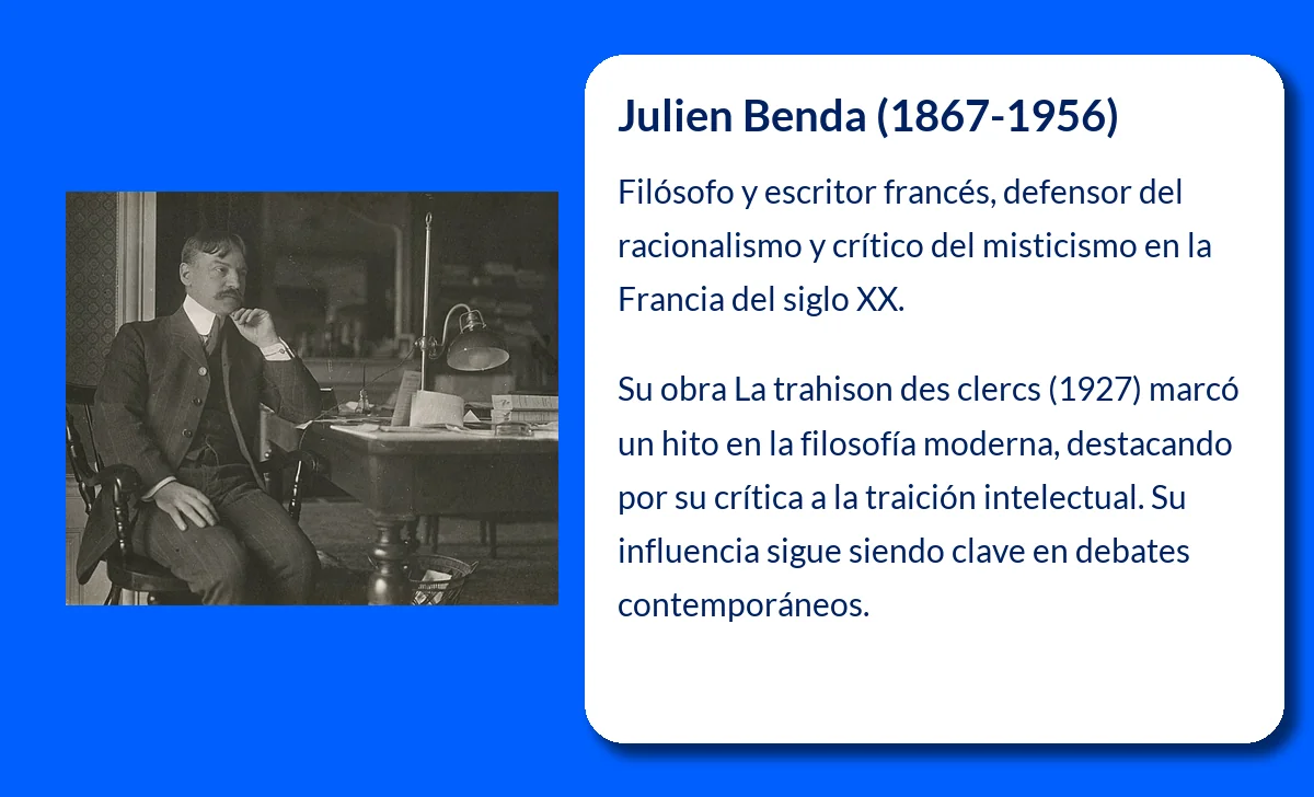Julien Benda (1867-1956). El pensador que defendió el racionalismo en la Francia moderna