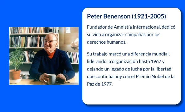 Peter Benenson (1921-2005): El Abogado Británico que Fundó Amnistía Internacional